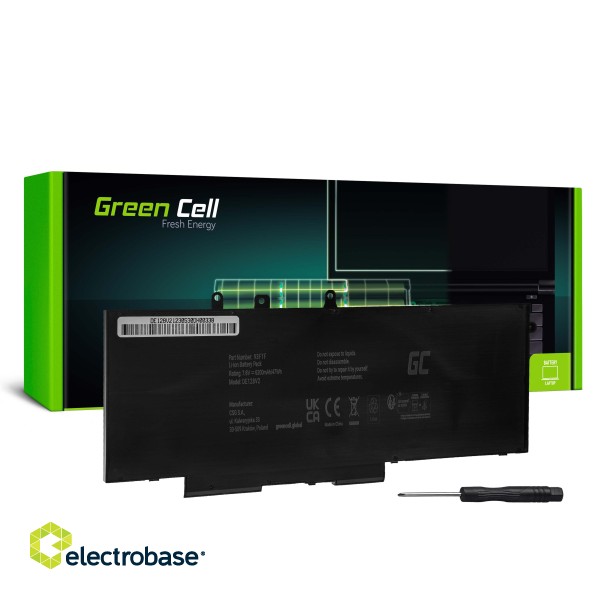Green Cell Battery 93FTF GJKNX for Dell Latitude 5280 5290 5480 5490 5491 5495 5580 5590 5591 Precision 3520 3530 image 1