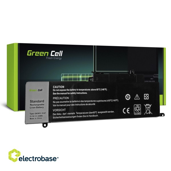 Green Cell Battery GK5KY for Dell Inspiron 11 3147 3148 3152 Inspiron 13 7347 7348 7352 image 1