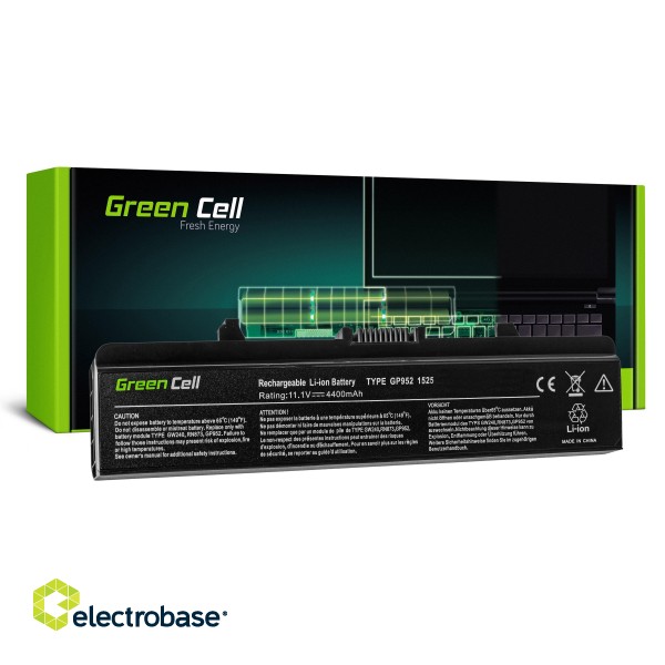 Green Cell Battery GW240 RN873 X284G for Dell Inspiron 1525 1526 1545 1546 PP29L PP41L Vostro 500 paveikslėlis 1