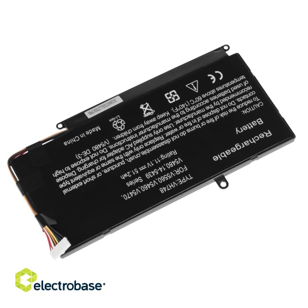 Green Cell Battery VH748 for Dell Vostro 5460 5470 5480 5560, Inspiron 14 5439 фото 3