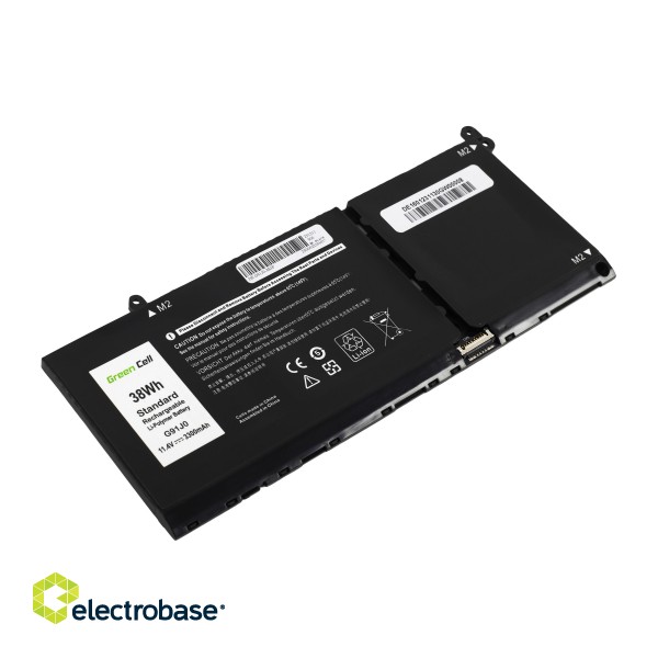 Green Cell Battery G91J0 to Dell Latitude 3320 3330 3520 Inspiron 15 3511 3525 5510 image 2
