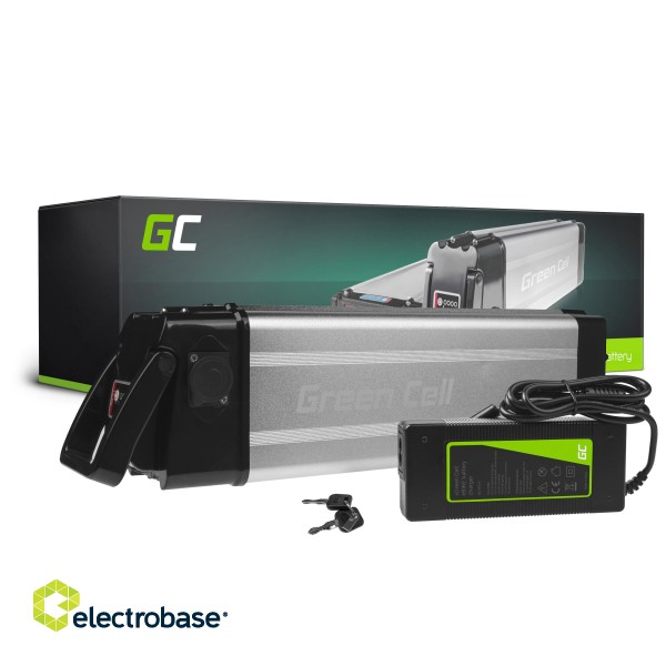Green Cell Battery 15Ah (540Wh) for Electric Bikes E-Bikes 36V paveikslėlis 1