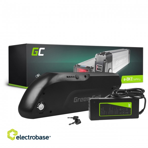 Green Cell Battery 13Ah (468Wh) for Electric Bikes E-Bikes 36V paveikslėlis 1