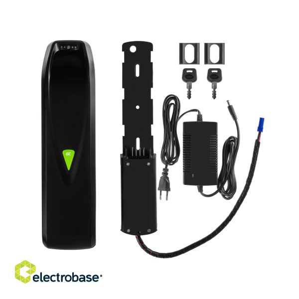 Green Cell® GC PowerMove E-Bike Battery 36V 14.5Ah Li-Ion Down Tube with Charger paveikslėlis 2