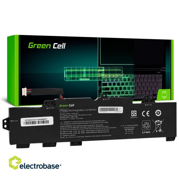 Bateria Green Cell TT03XL do HP EliteBook 755 G5 850 G5, HP ZBook 15u G5 image 1