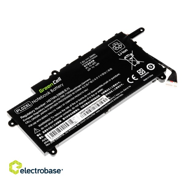 Green Cell Battery PL02XL for HP Pavilion x360 11-N HP x360 310 G1 image 2