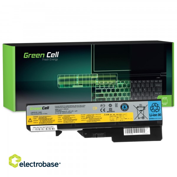 Green Cell Battery L09L6Y02 L09S6Y02 for Lenovo B575 G560 G565 G570 G575 G770 G780, IdeaPad Z560 Z570 Z585 фото 1