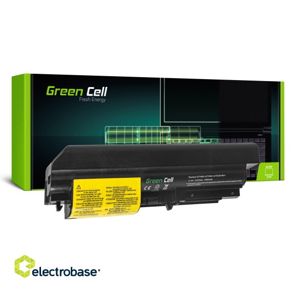 Green Cell Battery 42T5225 for Lenovo IBM ThinkPad R61 T61p R61i R61e R400 T61 T400 фото 1