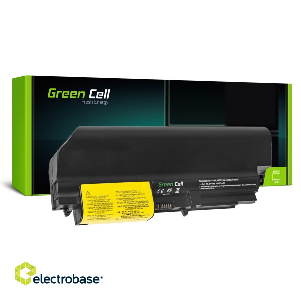Green Cell Battery 42T5225 for Lenovo IBM ThinkPad R61 T61p R61i R61e R400 T61 T400 image 1