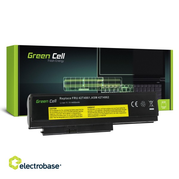 Green Cell Battery 42T4861 for Lenovo ThinkPad X220 X220i X220s фото 1