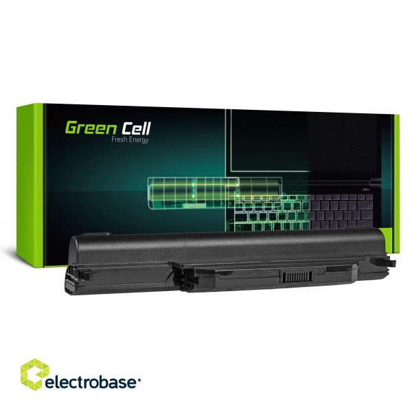 Green Cell Battery A32-K55 A33-K55 for Asus A55 K55 K55A K55V K55VD K55VJ K55VM K75 R400 R500 R500V R700 X55A X55U paveikslėlis 1
