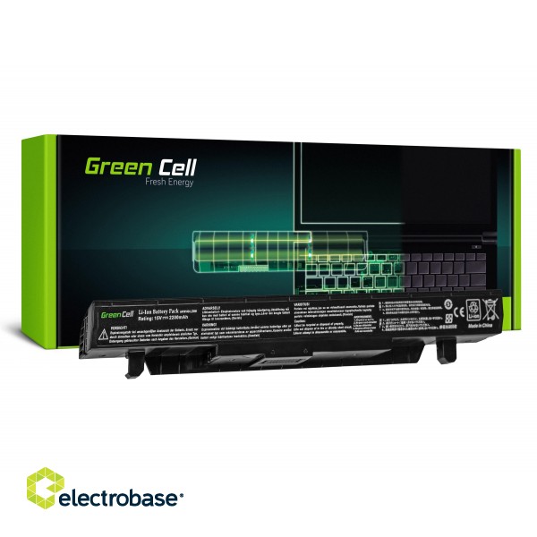 Green Cell Battery A41N1424 for Asus GL552 GL552J GL552JX GL552V GL552VW GL552VX ZX50 ZX50J ZX50V фото 1