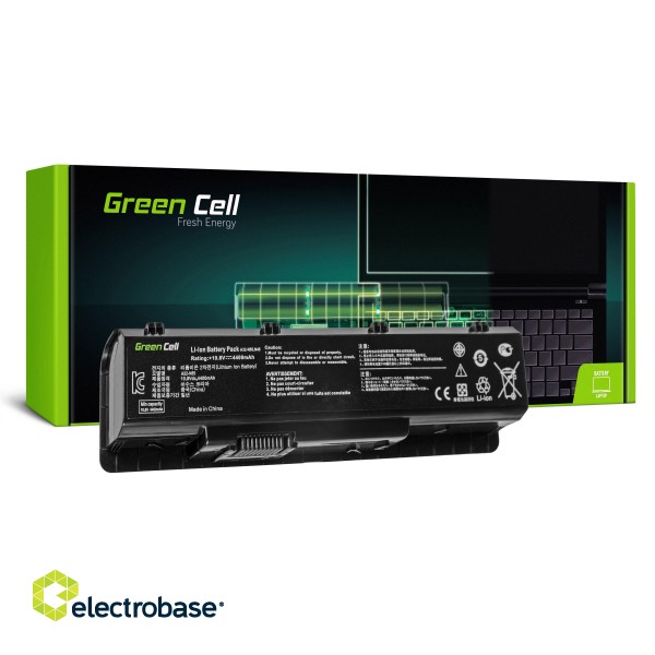 Green Cell Battery A32-N55 for Asus N55 N55S N55SF N55SL N75 N75S N75SF N75SL фото 1