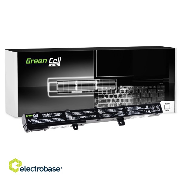 Green Cell Battery PRO A31N1319 A41N1308 for Asus X551 X551C X551CA X551M X551MA X551MAV F551 F551C F551M R512C R512CA R553L image 1