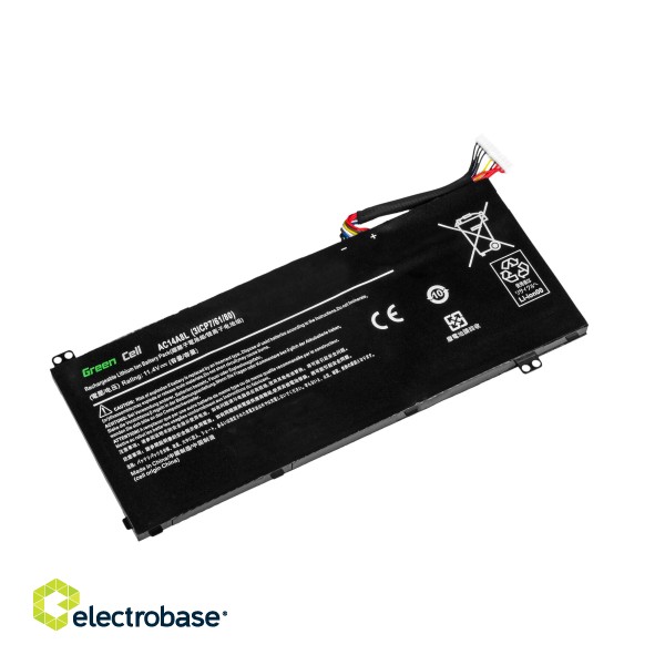 Green Cell Battery AC14A8L AC15B7L for Acer Aspire Nitro V15 VN7-571G VN7-572G VN7-591G VN7-592G i V17 VN7-791G VN7-792G фото 2