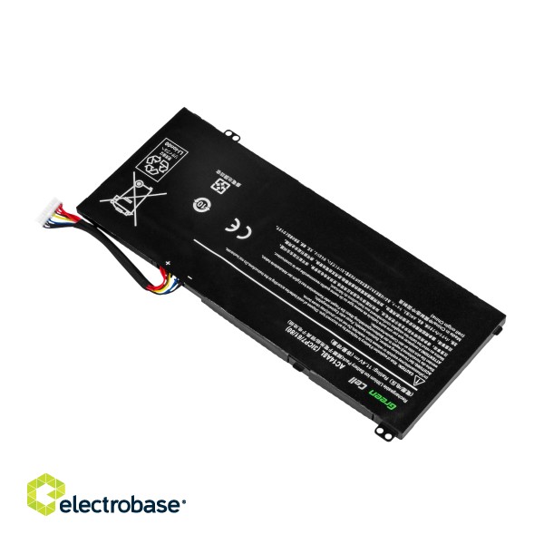 Green Cell Battery AC14A8L AC15B7L for Acer Aspire Nitro V15 VN7-571G VN7-572G VN7-591G VN7-592G i V17 VN7-791G VN7-792G фото 5