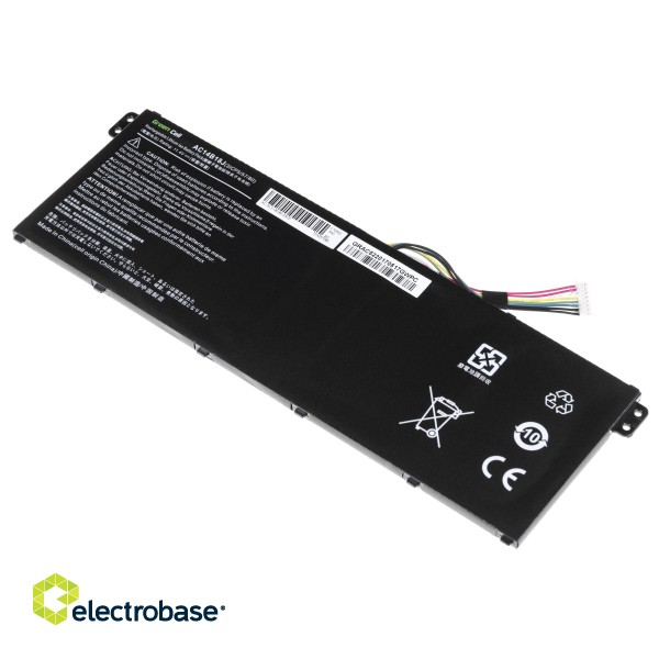 Green Cell Battery AC14B13J AC14B18J for Acer Aspire ES1-111M ES1-331 ES1-531 ES1-533 ES1-571 фото 4