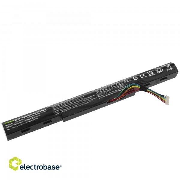 Green Cell Battery PRO AS16A5K for Acer Aspire E15 E5-553 E5-553G E5-575 E5-575G F15 F5-573 F5-573G фото 2
