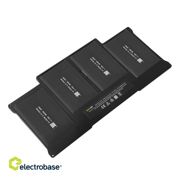Battery Green Cell A1377 A1405 A1496 to Apple MacBook Air 13 A1369 A1466 2010, 2011, 2012, 2013, 2014, 2015, 2017 image 2