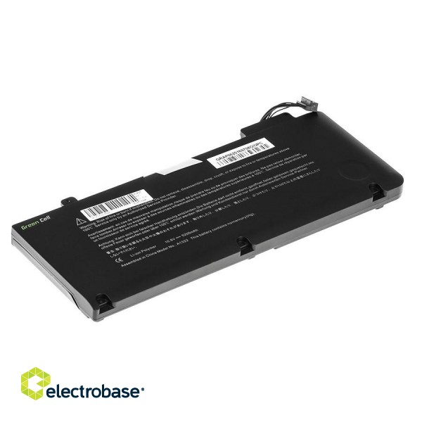 Green Cell Battery A1322 for Apple MacBook Pro 13 A1278 ( Early  2009,  Early  2010, Early 2011, Late 2011,  Early  2012) paveikslėlis 2