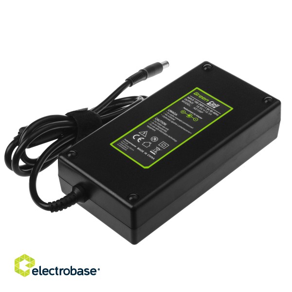 Green Cell PRO Charger / AC Adapter 19.5V 12.3A 240W for Dell Precision 7510 7710 M4700 M4800 M6600 M6700 M6800 Alienware 17 paveikslėlis 2