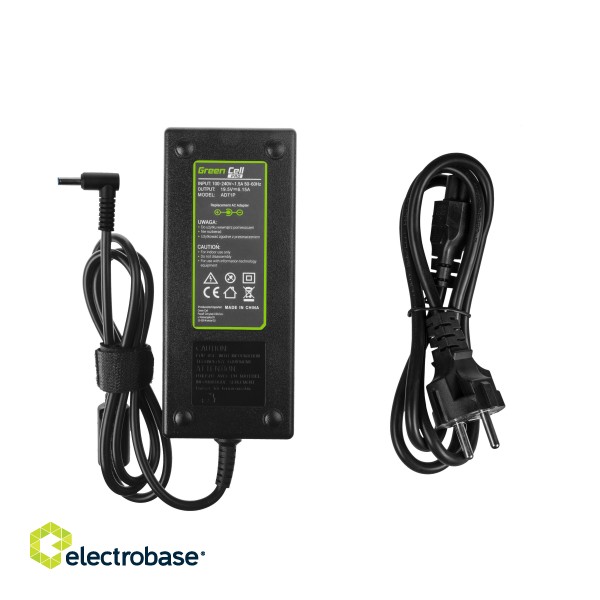 Green Cell PRO Charger / AC Adapter 19.5V 6.15A 120W for HP Omen 15-5000 17-W HP Envy 15-J 17-J image 2
