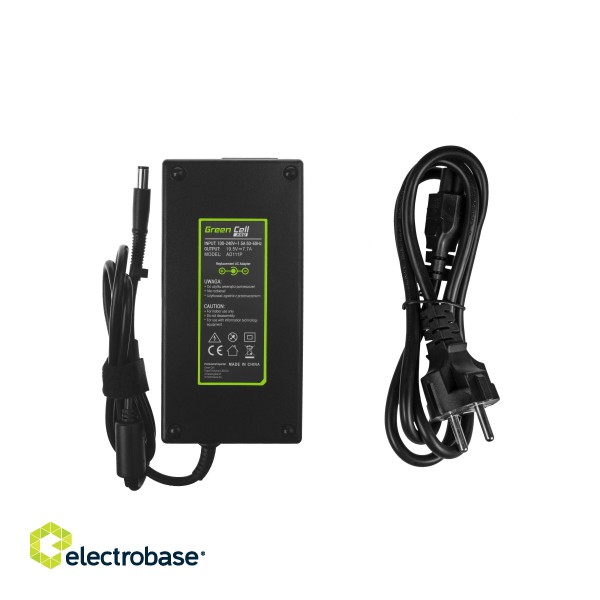 Green Cell PRO Charger / AC Adapter 19.5V 7.7A 150W for HP EliteBook 8530p 8530w 8540p 8540w 8560p 8560w 8730w ZBook 15 G1 G2 image 4