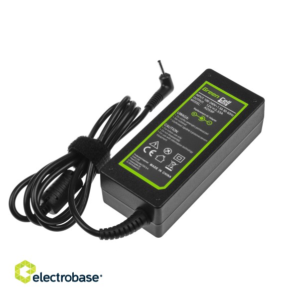 Green Cell PRO Charger / AC Adapter 12V 3.33A 40W for Samsung 303C XE303C12 500C XE500C13 500T XE500T1C 700T XE700T1C фото 2