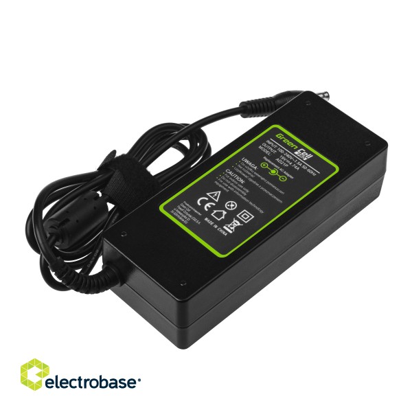 Green Cell PRO Charger / AC Adapter 19V 4.74A 90W for Samsung R510 R522 R525 R530 R540 R580 R780 RV511 RV520 NP350E5C NP350V5C paveikslėlis 2