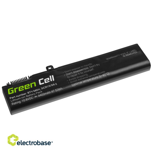 Green Cell Battery BTY-M6H for MSI GE62 GE63 GE72 GE73 GE75 GL62 GL63 GL73 GL65 GL72 GP62 GP63 GP72 GP73 GV62 GV72 PE60 PE70 paveikslėlis 2