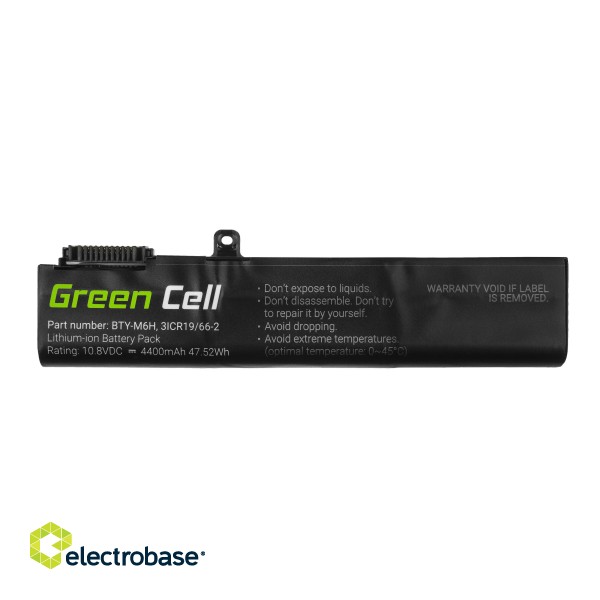 Green Cell Battery BTY-M6H for MSI GE62 GE63 GE72 GE73 GE75 GL62 GL63 GL73 GL65 GL72 GP62 GP63 GP72 GP73 GV62 GV72 PE60 PE70 фото 3