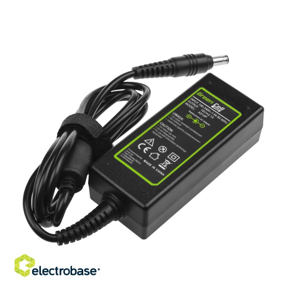Green Cell PRO Charger / AC Adapter 19V 2.1A 40W for Samsung N100 N130 N145 N148 N150 NC10 NC110 N150 Plus image 2