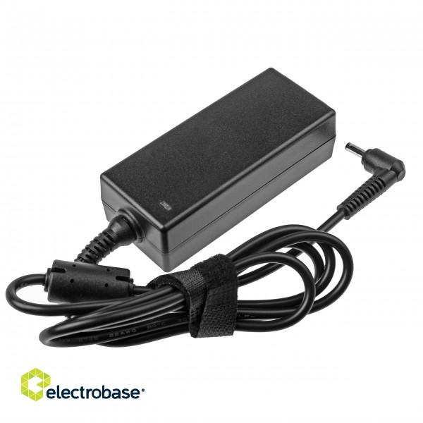 Green Cell PRO Charger / AC Adapter 19V 2.37A 45W for Asus R540 X200C X200M X201E X202E Vivobook F201E S200E ZenBook UX31A UX32V paveikslėlis 3
