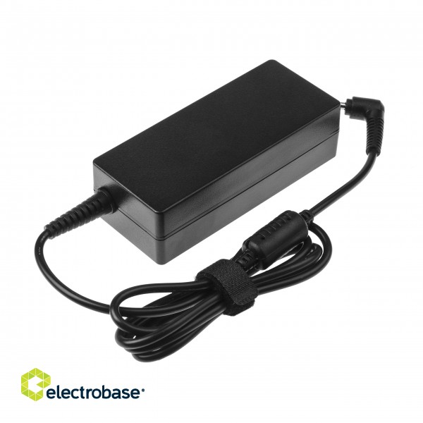 Green Cell PRO Charger / AC Adapter 19V 3.42A 65W for Asus F553 F553M F553MA R540L R540S X540S X553 X553M X553MA ZenBook UX303L paveikslėlis 3