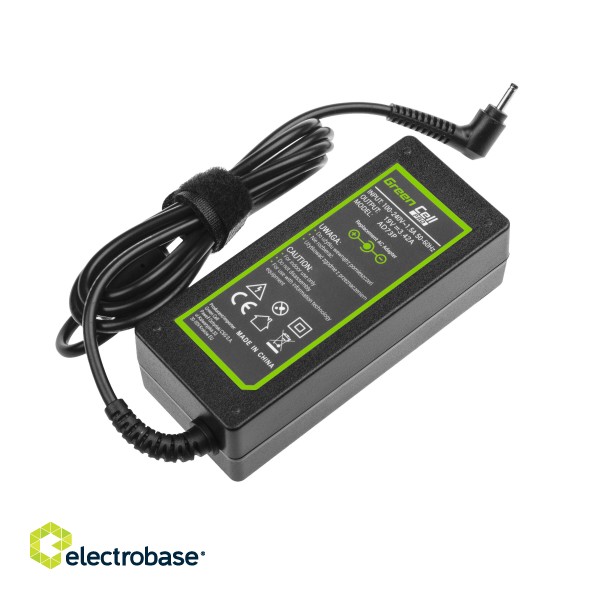 Green Cell PRO Charger / AC Adapter 19V 3.42A 65W for Acer Aspire S3 S3-331 S3-371 S3-951 S7-391 S7 S7-392 S7-393 фото 2