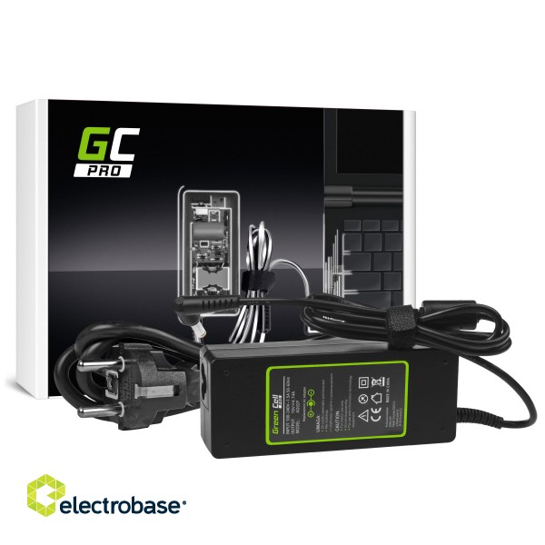 Green Cell PRO Charger / AC Adapter 19V 4.74A 90W for Acer Aspire 5733 5749 5749Z 5750 5750G 7750G V3-531 V3-551 V3-571 V3-571G фото 1