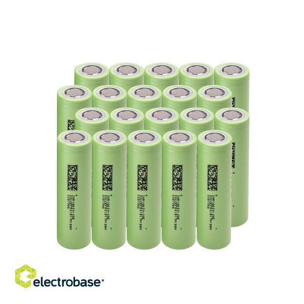 Rechargeable Battery Li-Ion Green Cell ICR18650-26H 2600mAh 3.7V image 1