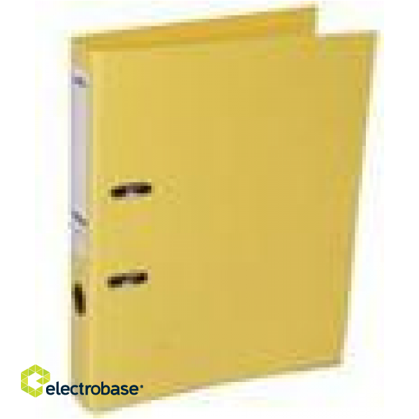Папка-регистр DATEX CLASSIC, A4, 50мм, желтая