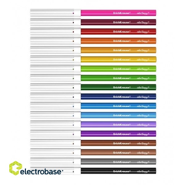 Flomāsteri ErichKrause ArtBerry, 18 krāsas image 2