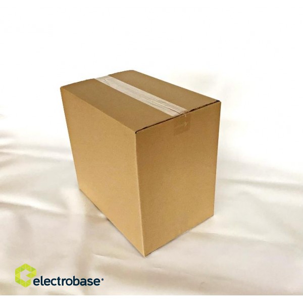 Картонная коробка для пакоматов, размер 1/2 L, 380 х 250 х 360 мм, коричневая фото 4