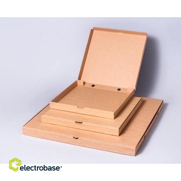 Коробка для пиццы, 320x320x35мм фото 2