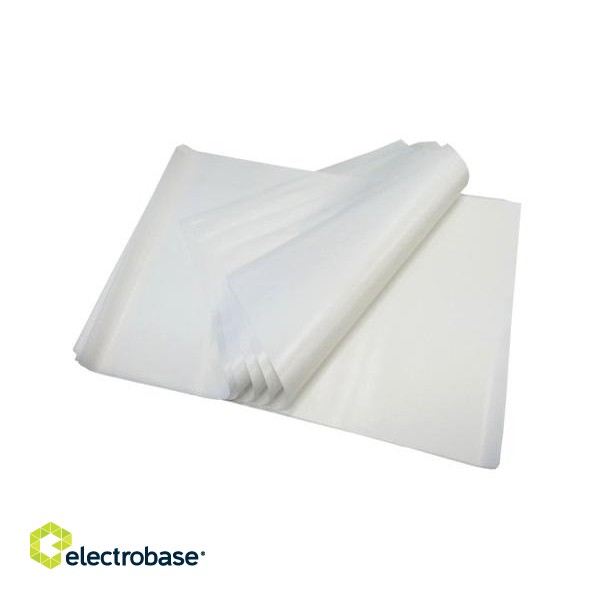 Ietinamais papīrs loksnēs, 72cm x 104cm, 110g/m2, balts kraftpapīrs, ~10 loksnes (1kg) image 1