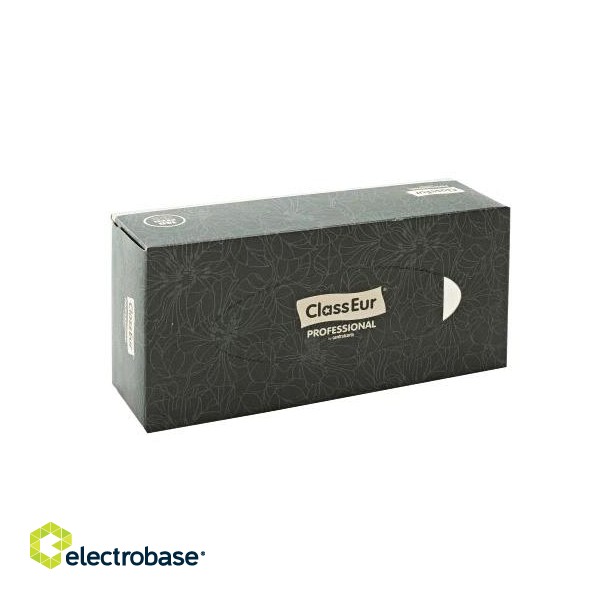 Kosmētiskās salvetes kastītē ClassEur, 21x21cm, 2 kārtas, 150 gab. image 1