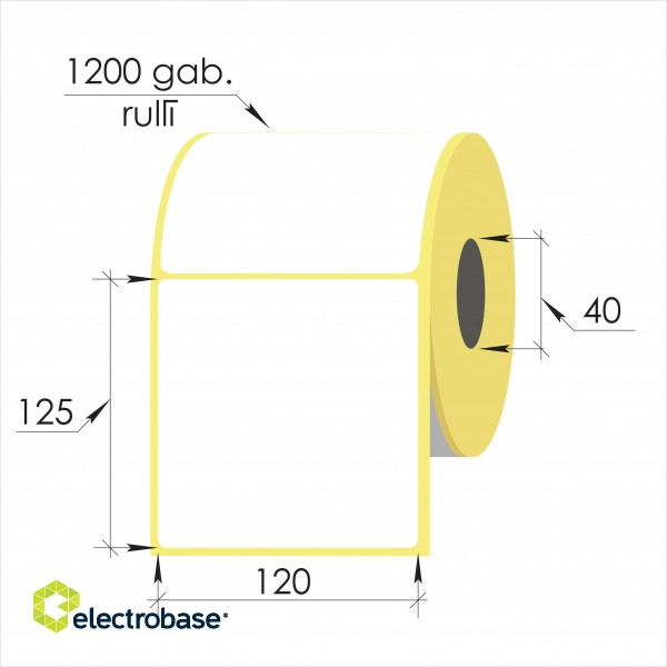 Uzlīmes 120x125/1/40-1200 TermoEko image 1