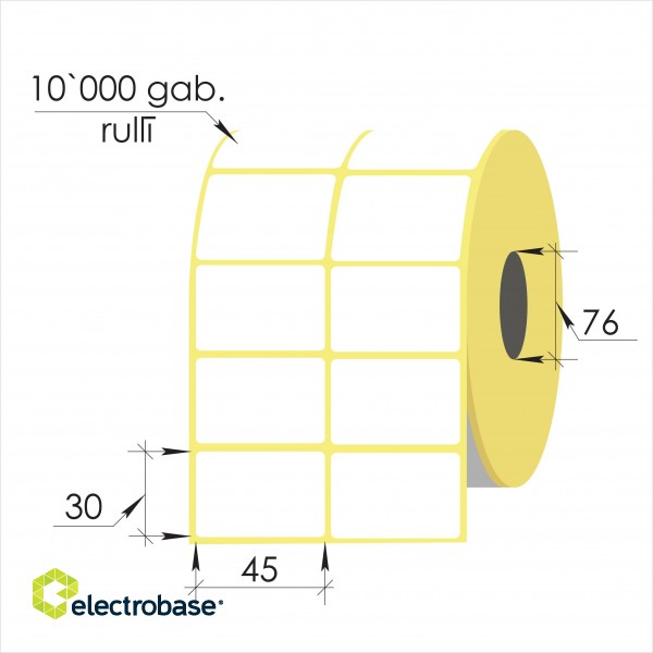 Uzlīmes 45x30/2/76-10000 TermoEko image 1
