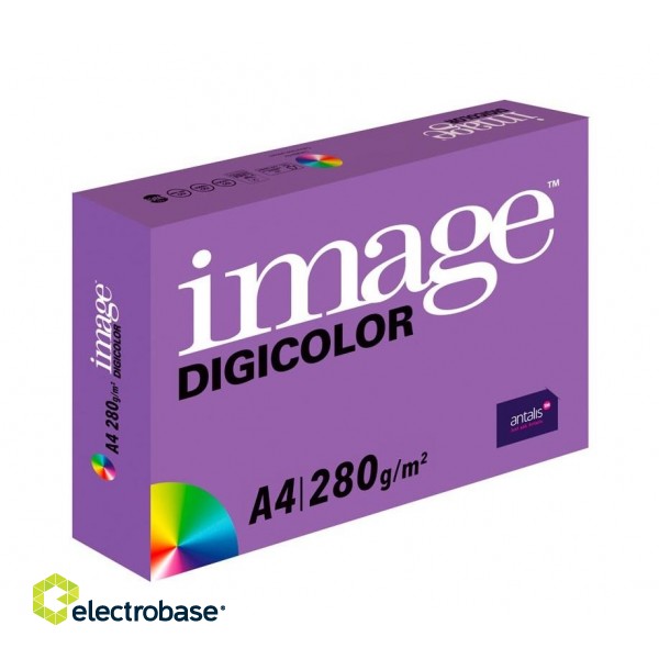 Biroja papīrs Image Digicolor, A4, 280g/m2, 125 loksnes, A++ klase