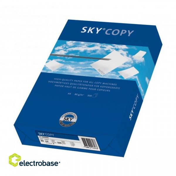 Biroja papīrs Sky Copy, A4, 80g/m2, 500 loksnes, C klase image 1