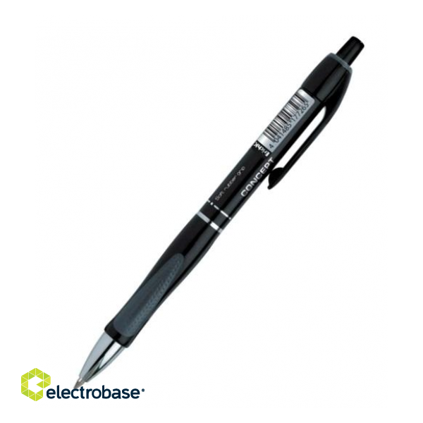 Lodīšu pildspalva ErichKrause MEGAPOLIS CONCEPT, 0.7mm, melna