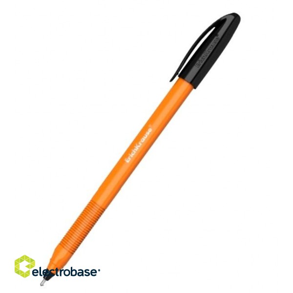 Lodīšu pildspalva ErichKrause U-108 Orange Stick, 1mm, melna image 1