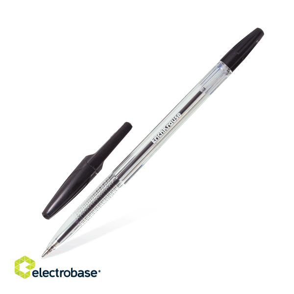 Шариковая ручка ErichKrause R-301 Classic, 1мм, черная